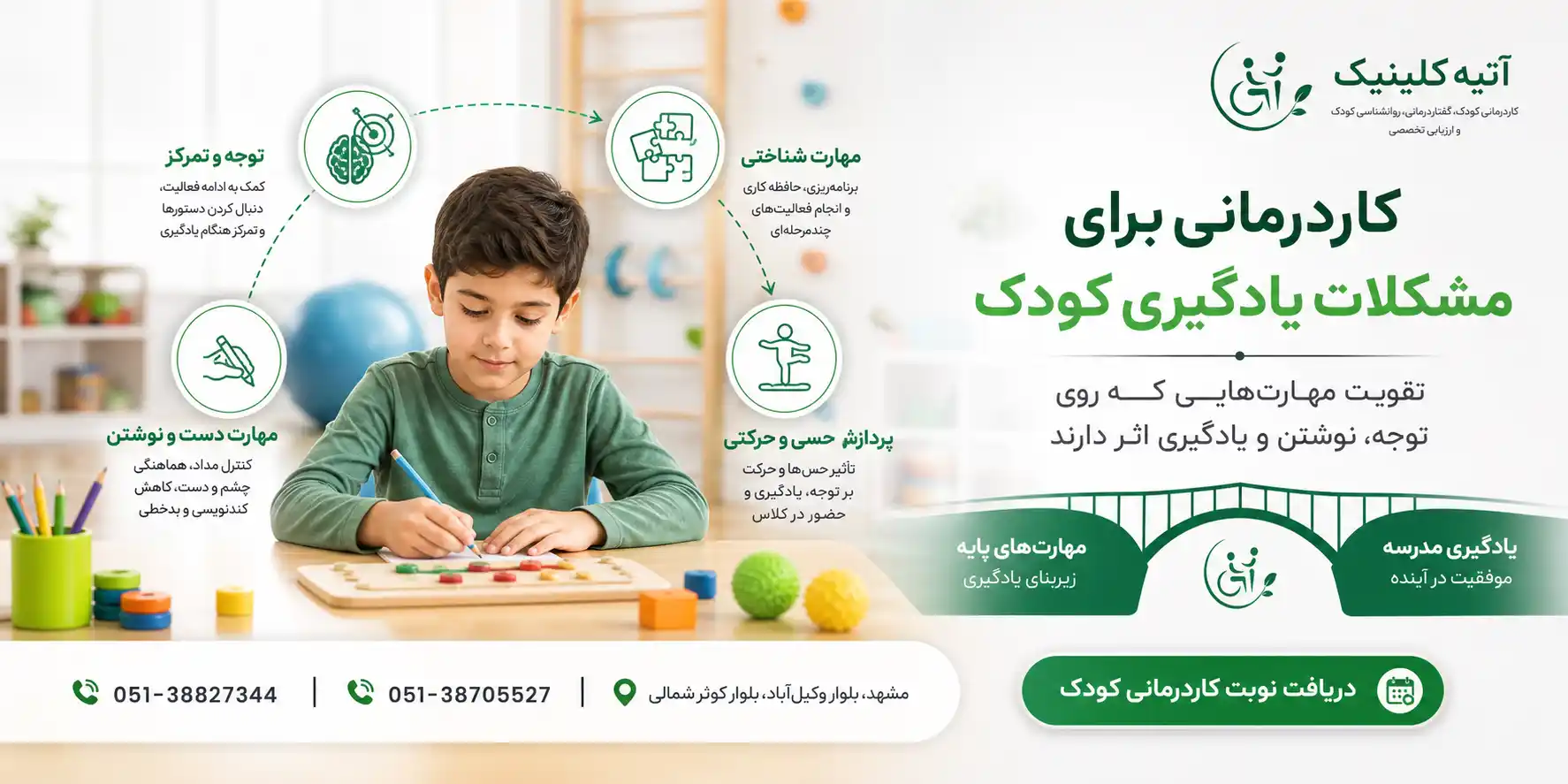 کاردرمانی اختلال یادگیری برای چه مشکلاتی مناسب است؟